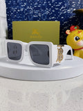 Burberry Oversized Silver Lens Sunglasses for Men & Women