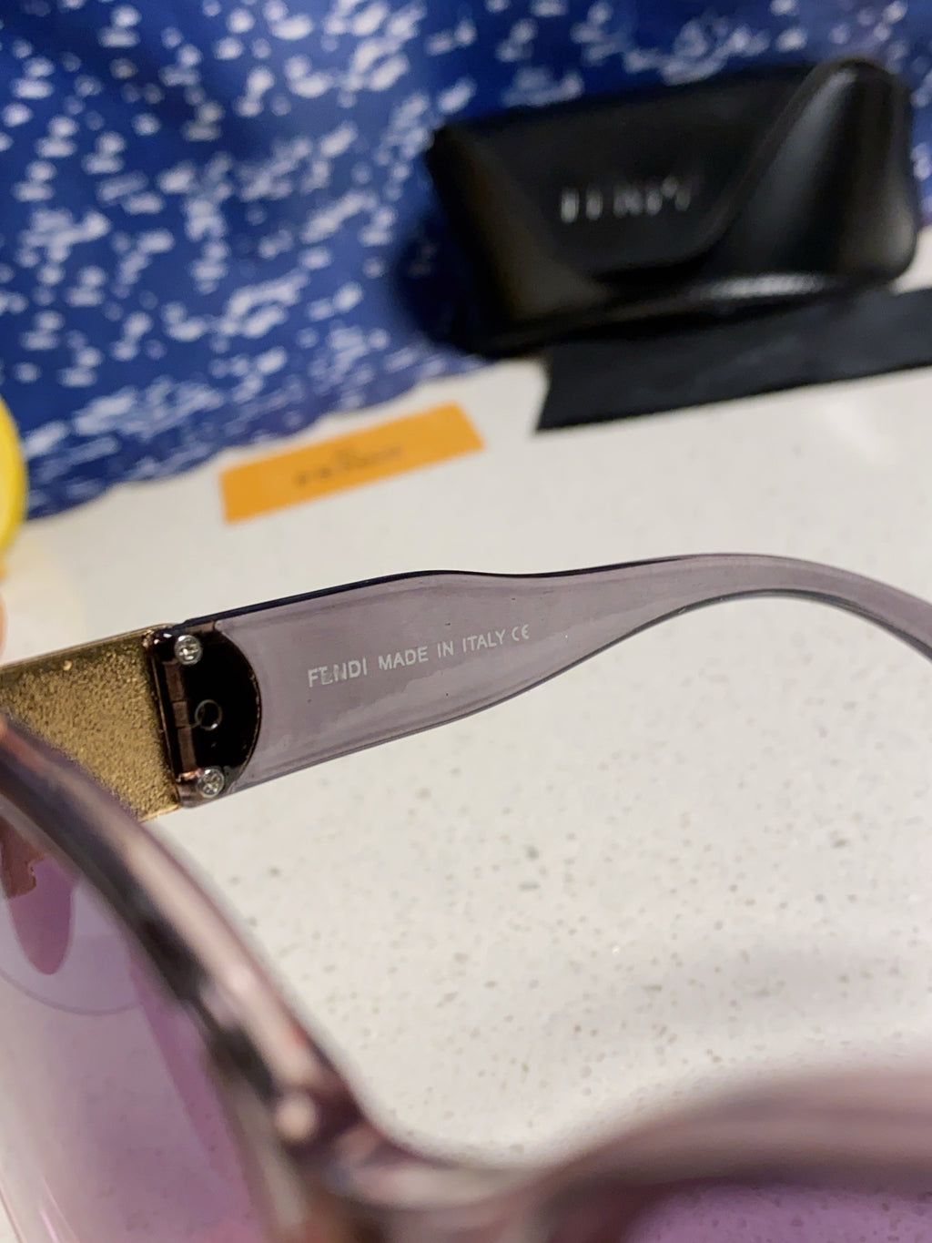 Fendi Polarized Cat-Eye Silver Lens Sunglasses for Men & Women - 449813 - detail image 8