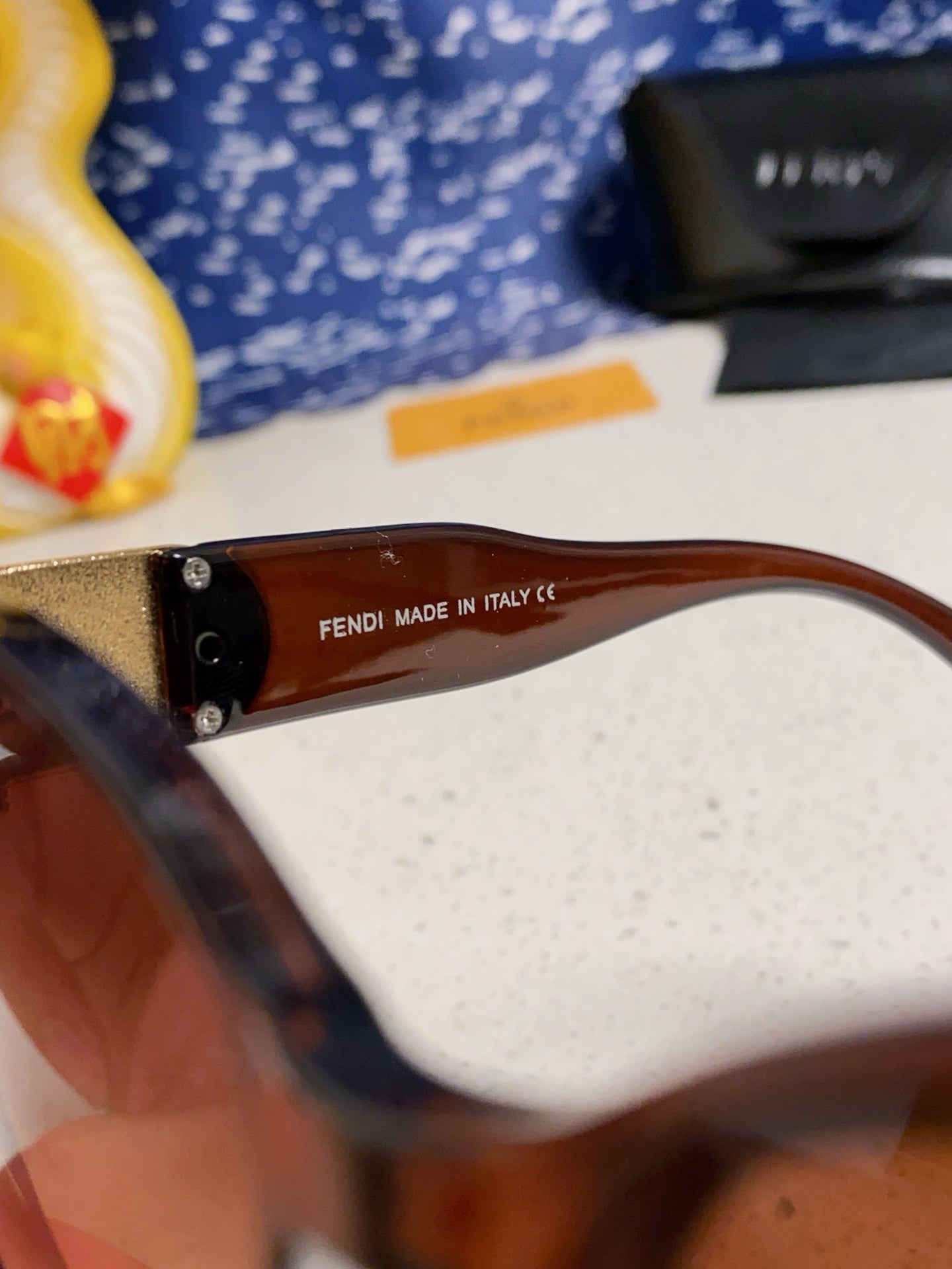 Fendi Polarized Cat-Eye Brown Lens Sunglasses for Men & Women - detail image 8