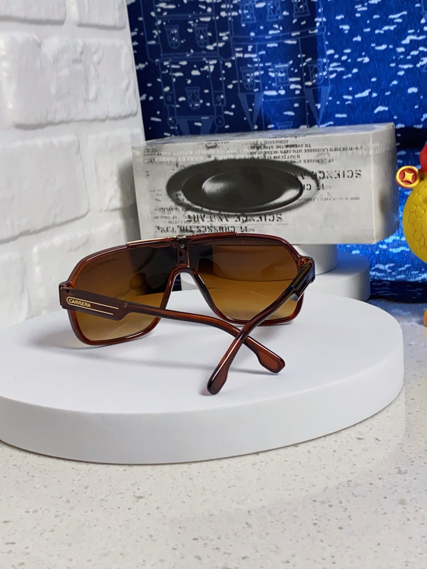 Cartier Aviator Brown Lens Sunglasses for Men - 449494 - detail image 3
