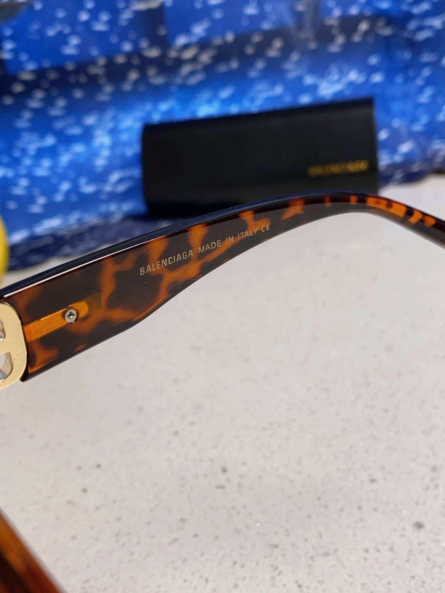 Balenciaga Metal Cat-Eye Brown Lens Sunglasses for Men & Women - 466011 - detail image 8