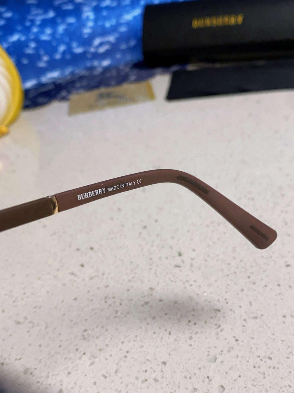 Burberry Polarized Metal Square Brown Lens Sunglasses for Men & Women - 465935 - detail image 8