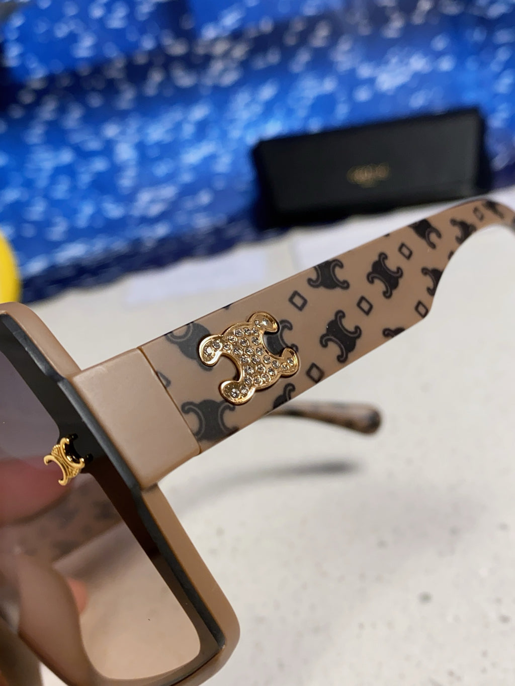 Celine Fashion Silver Lens Sunglasses for Men & Women - detail image 7