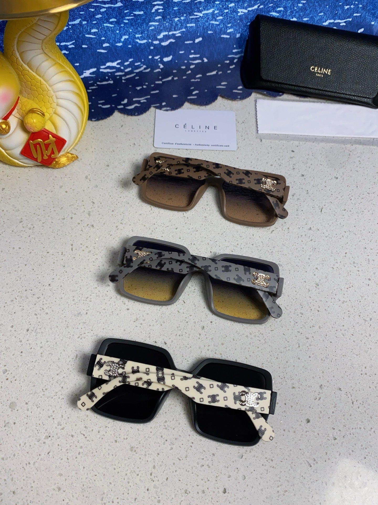 Celine Fashion Silver Lens Sunglasses for Men & Women - detail image 10