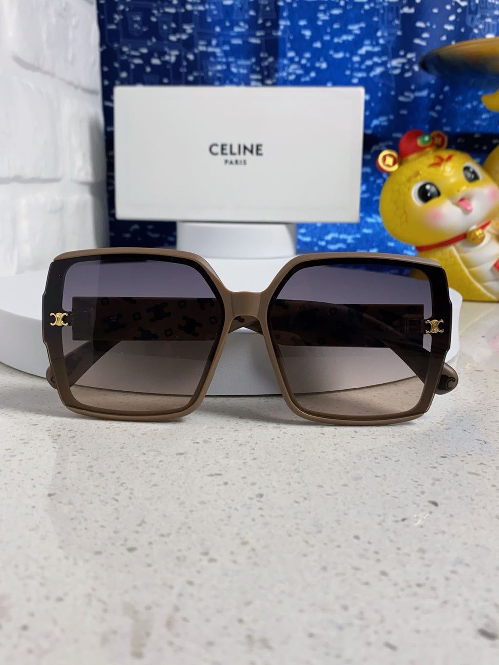 Celine Fashion Silver Lens Sunglasses for Men & Women - detail image 8