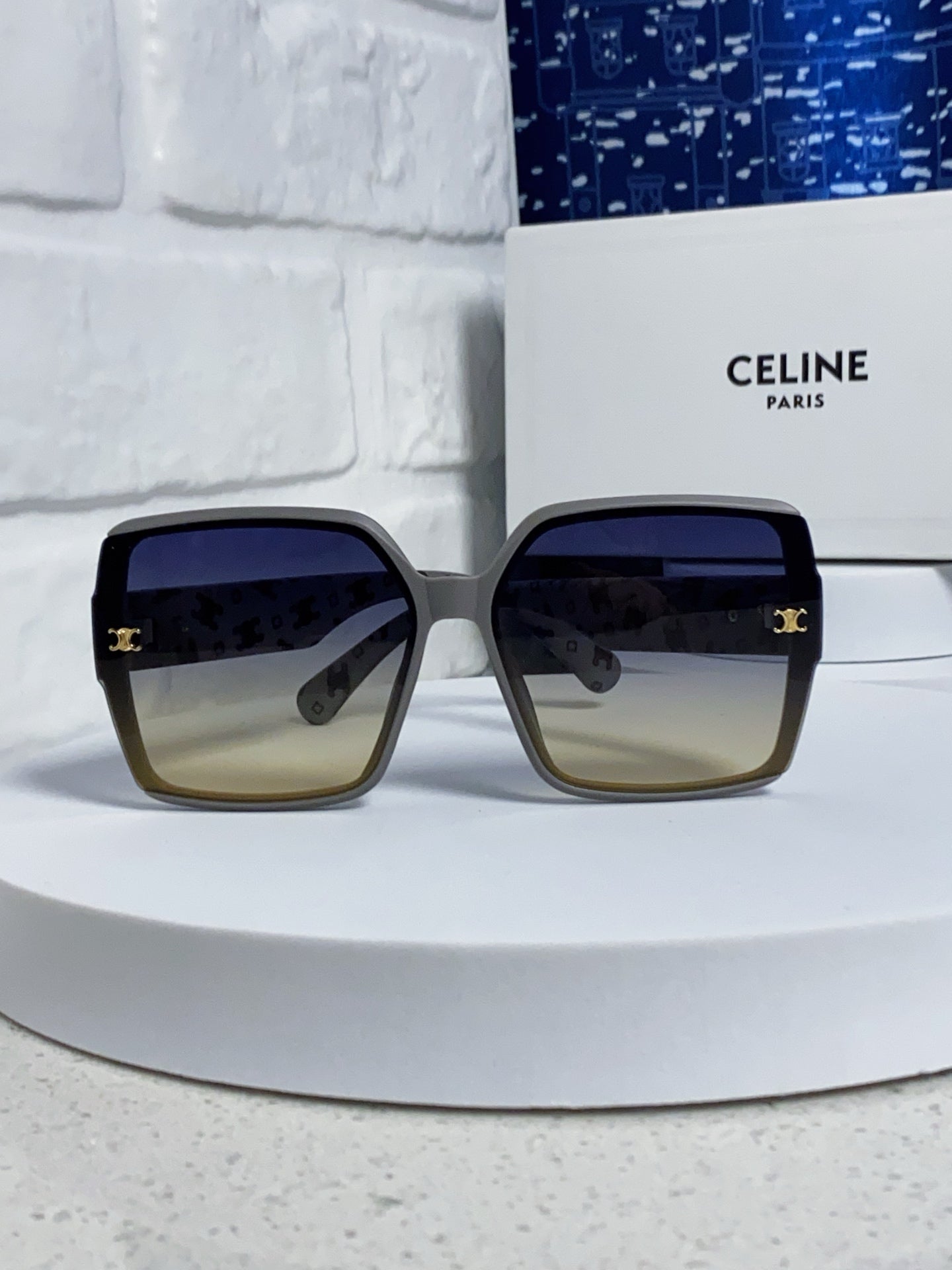 Celine Fashion Gray Lens Sunglasses for Men & Women - 465505 - detail image 2