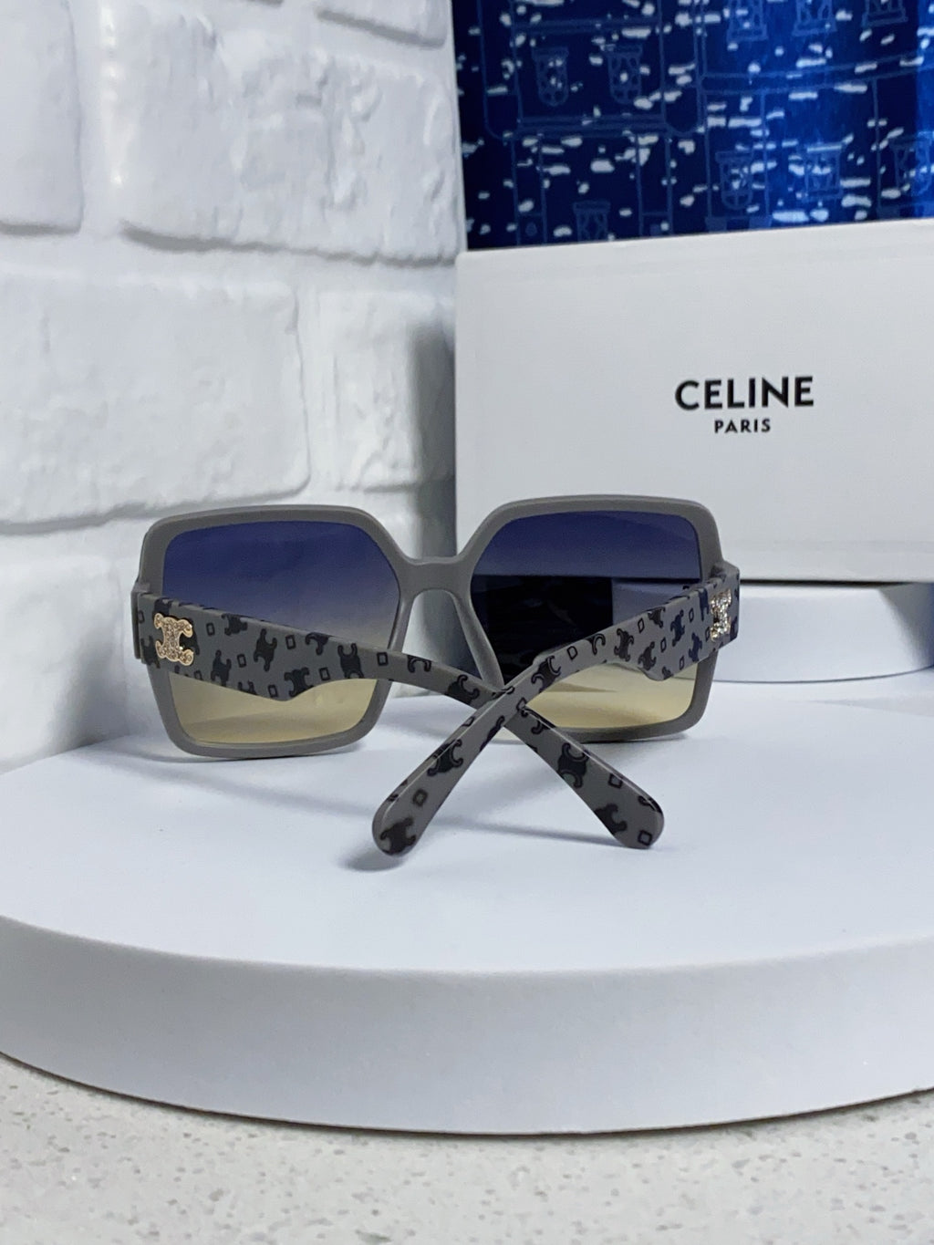 Celine Fashion Gray Lens Sunglasses for Men & Women - 465505 - detail image 3