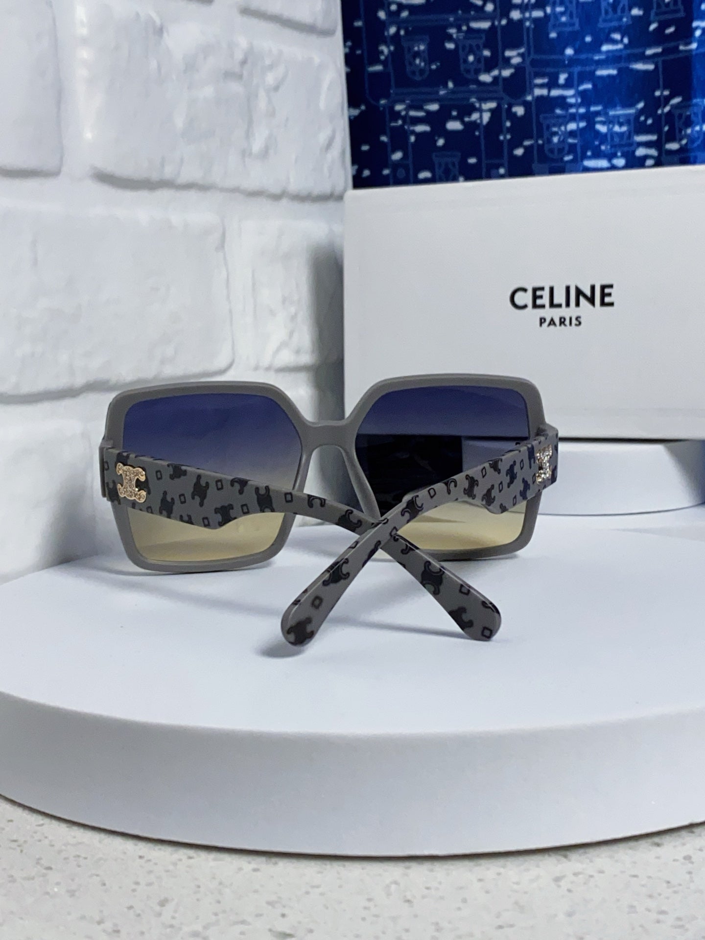 Celine Fashion Gray Lens Sunglasses for Men & Women - 465505 - detail image 3