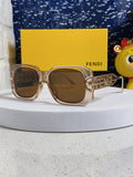 Fendi Oversized Brown Lens Sunglasses for Women - 466209