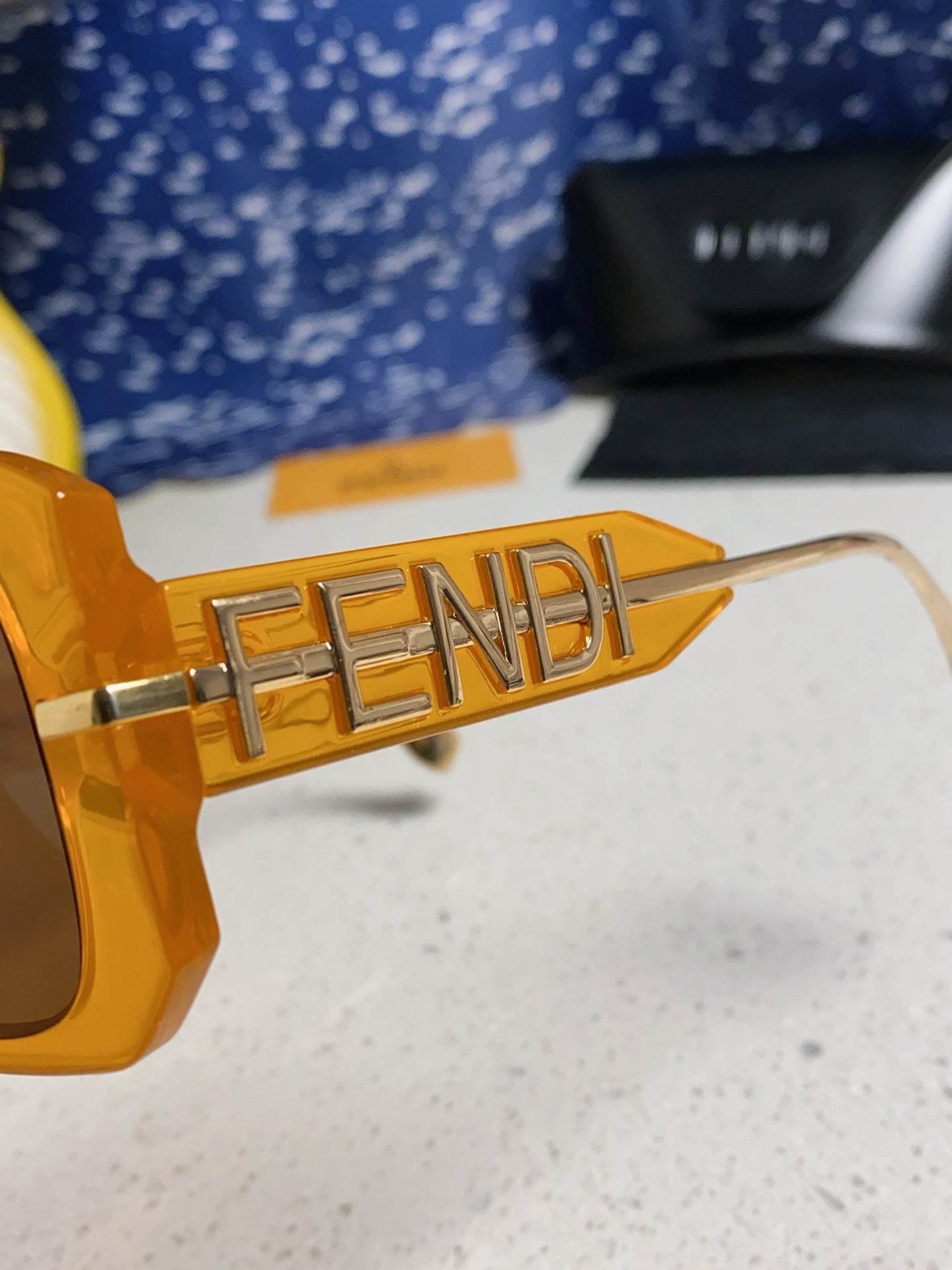 Fendi Oversized Brown Lens Sunglasses for Women - 466210 - detail image 7