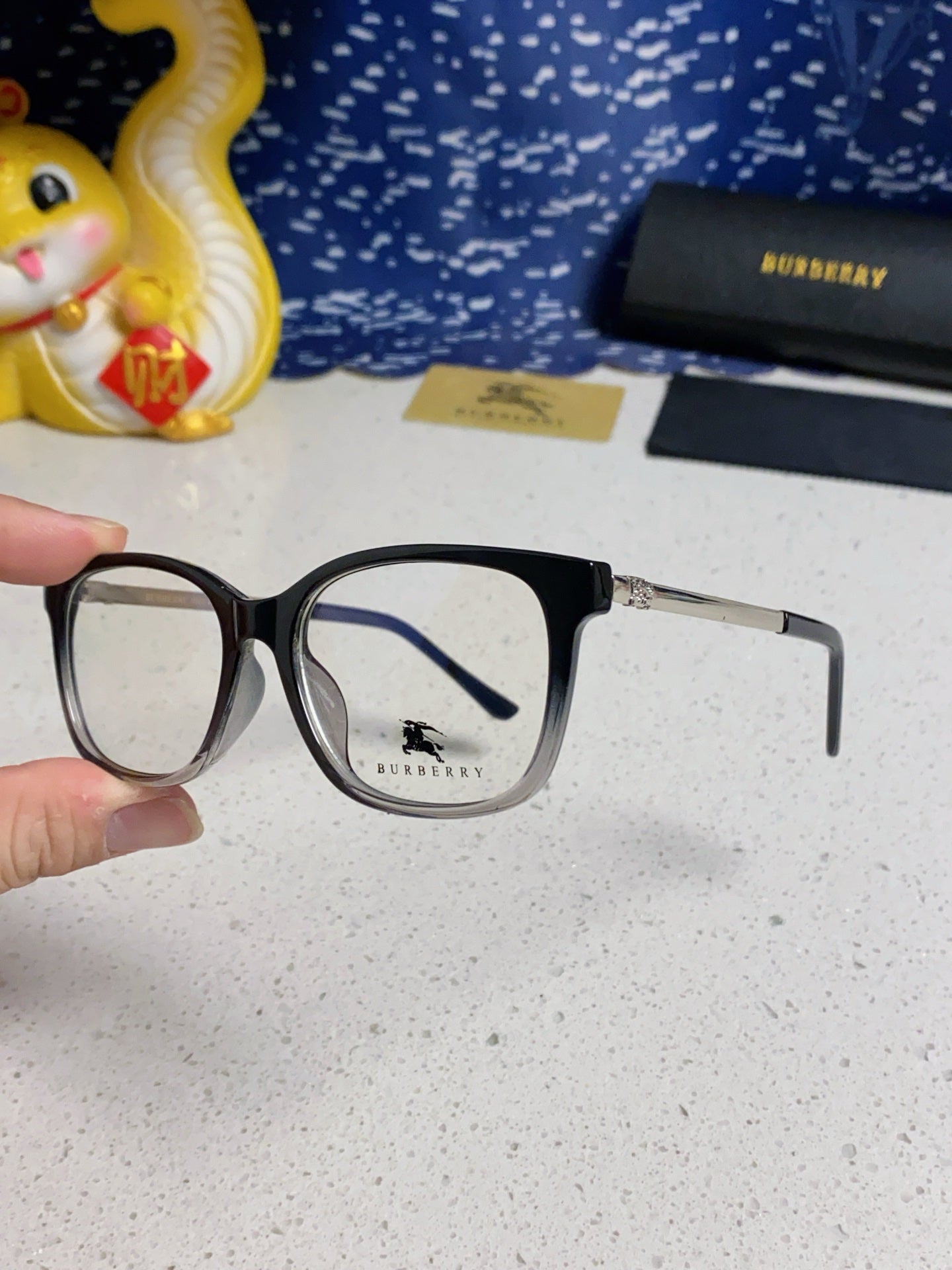 Burberry Fashion Silver Lens Sunglasses for Men & Women - 465984 - detail image 6