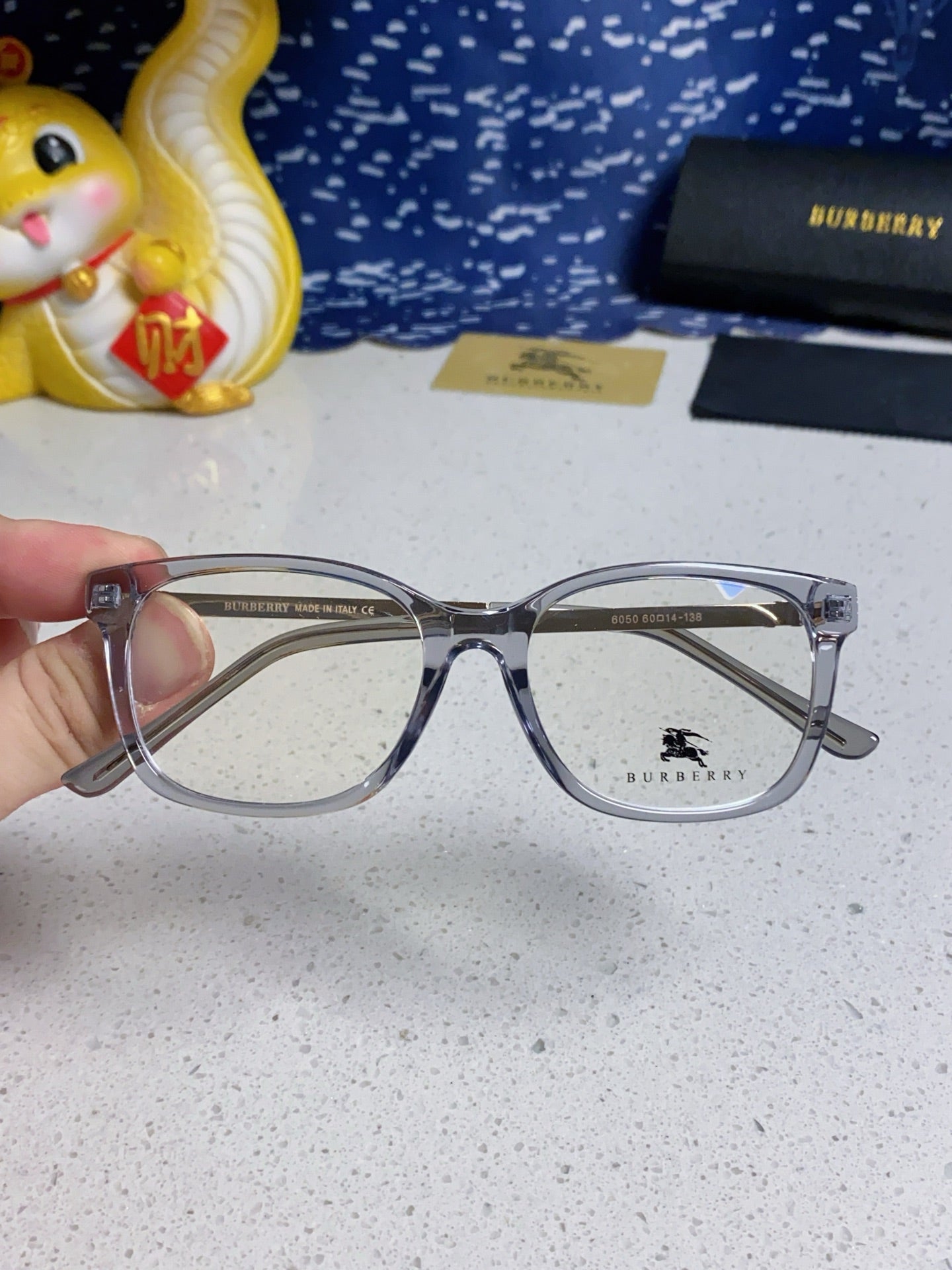 Burberry Fashion Silver Lens Sunglasses for Men & Women - 465985 - detail image 4