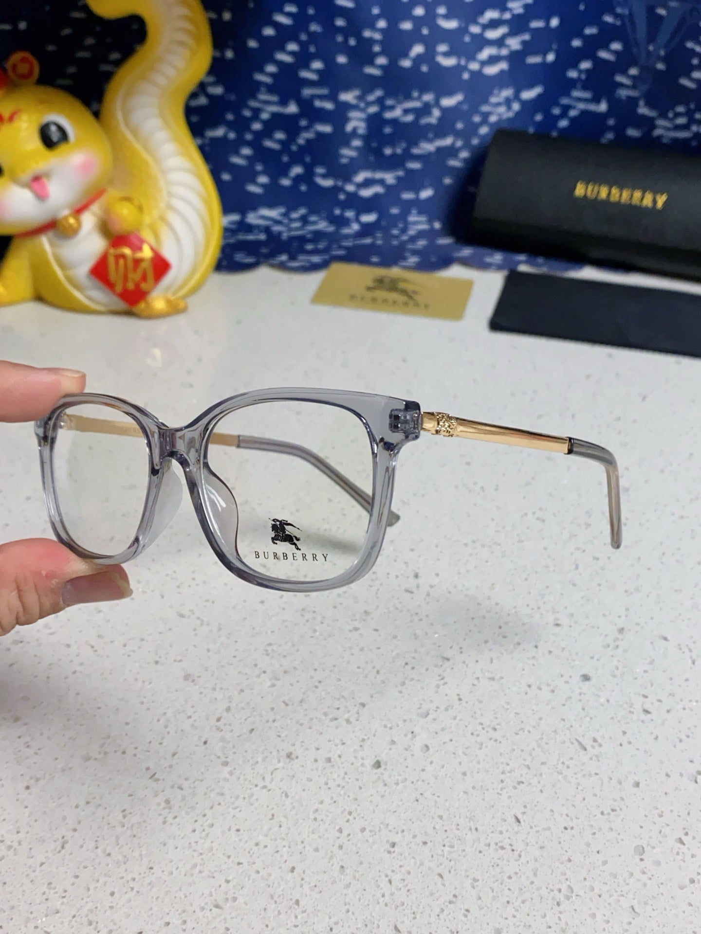 Burberry Fashion Silver Lens Sunglasses for Men & Women - 465985 - detail image 6