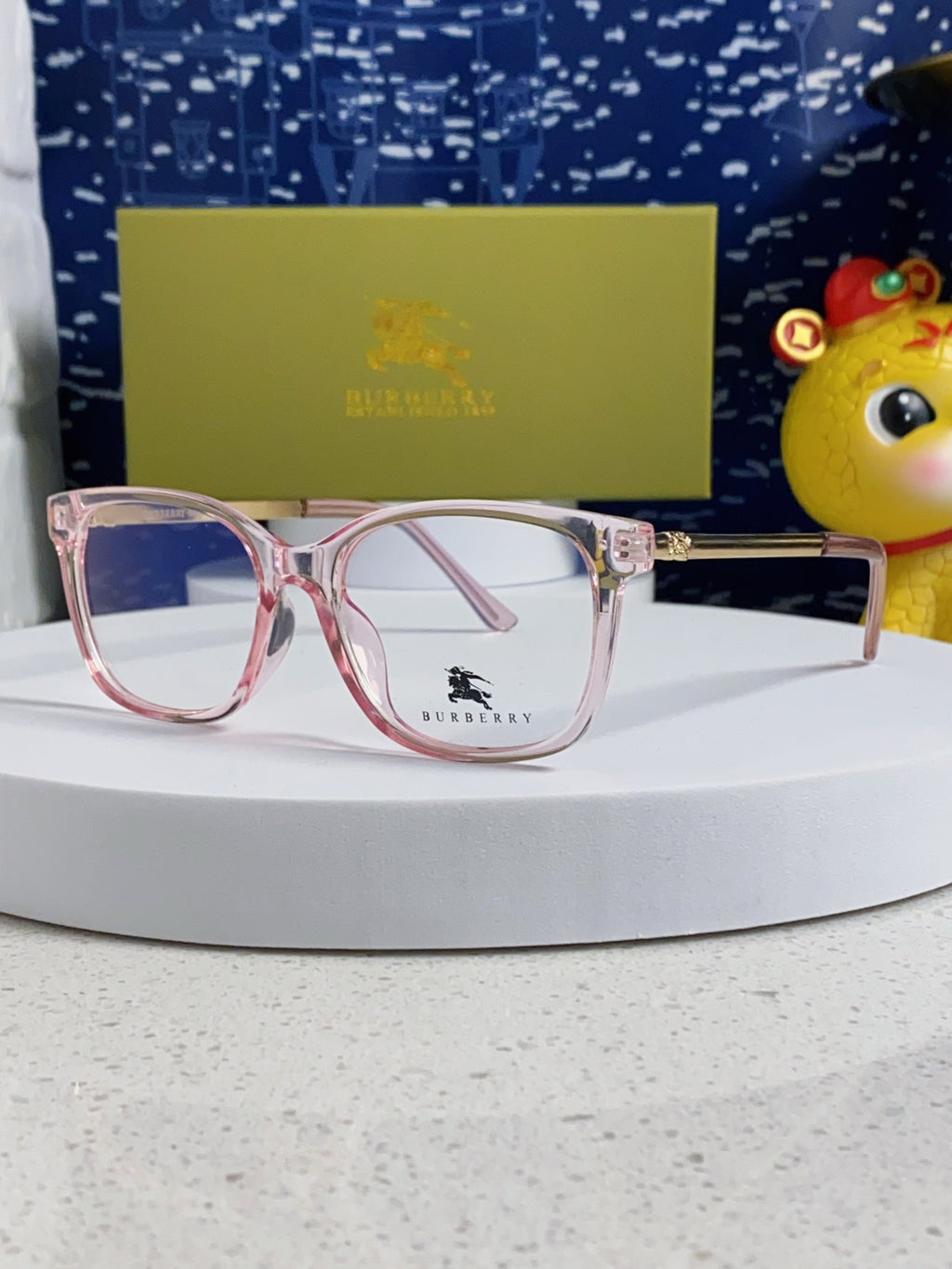 Burberry Fashion Silver Lens Sunglasses for Men & Women - 465986
