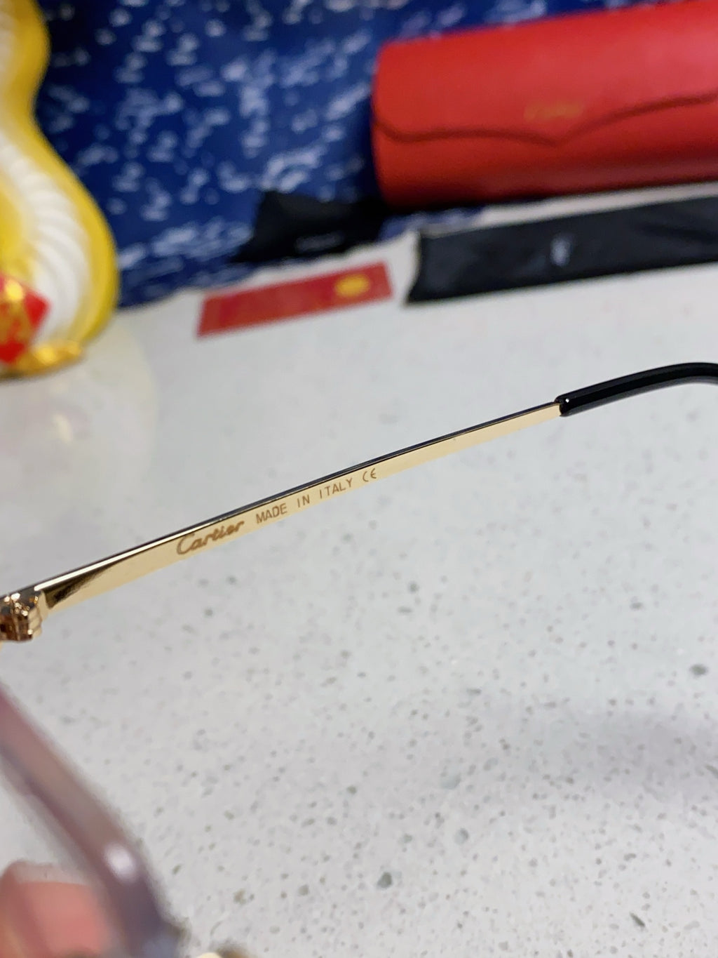 Cartier Fashion Silver Lens Sunglasses for Men & Women - detail image 8