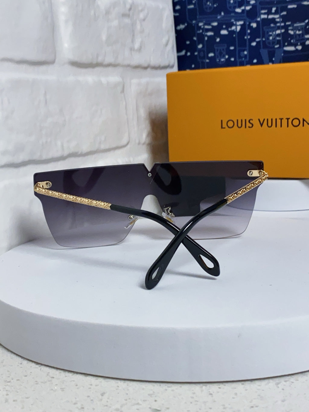 Louis Vuitton Fashion Silver Lens Sunglasses for Men & Women - 493054 - detail image 3