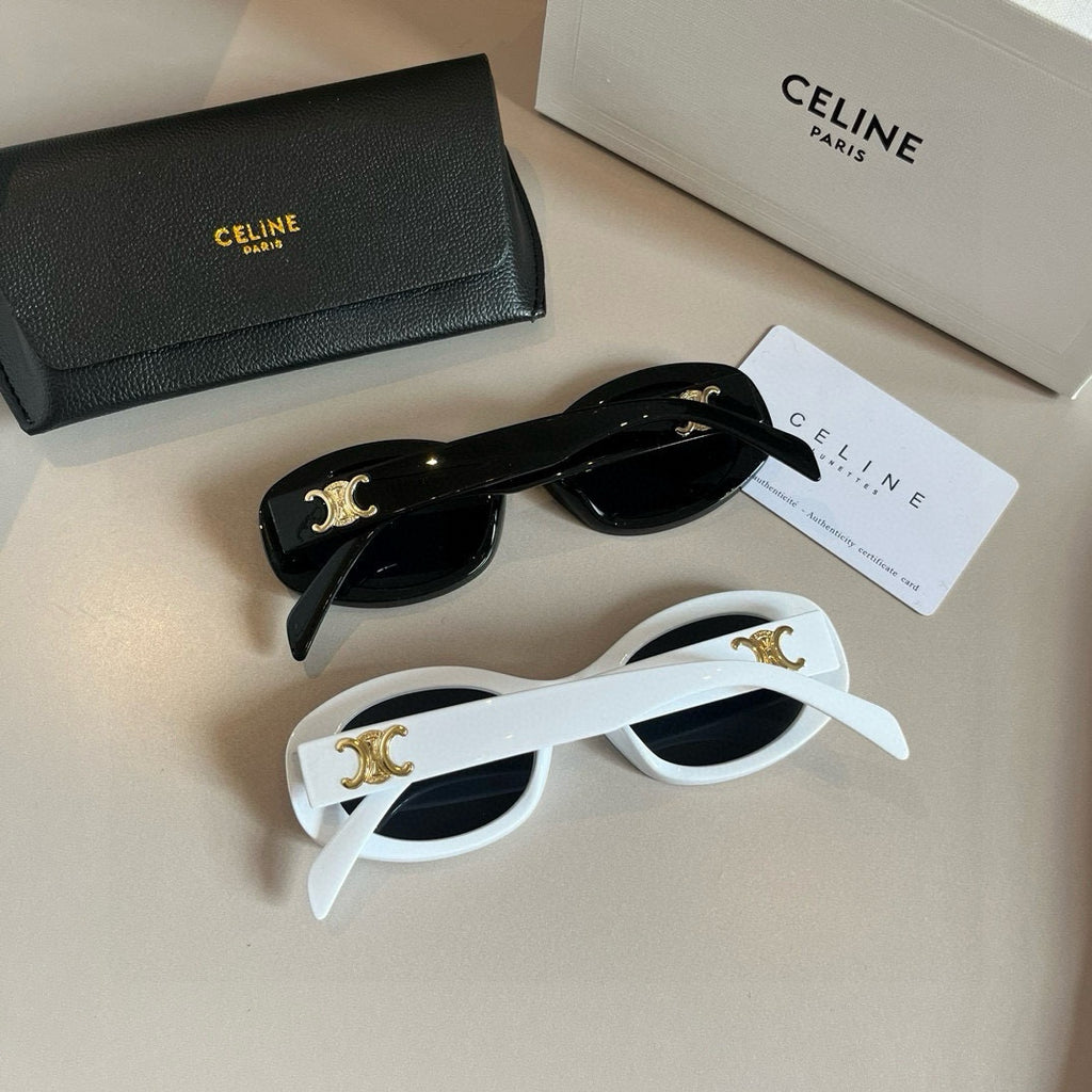 Celine Fashion Black Lens Sunglasses for Men & Women - 382536 - detail image 5