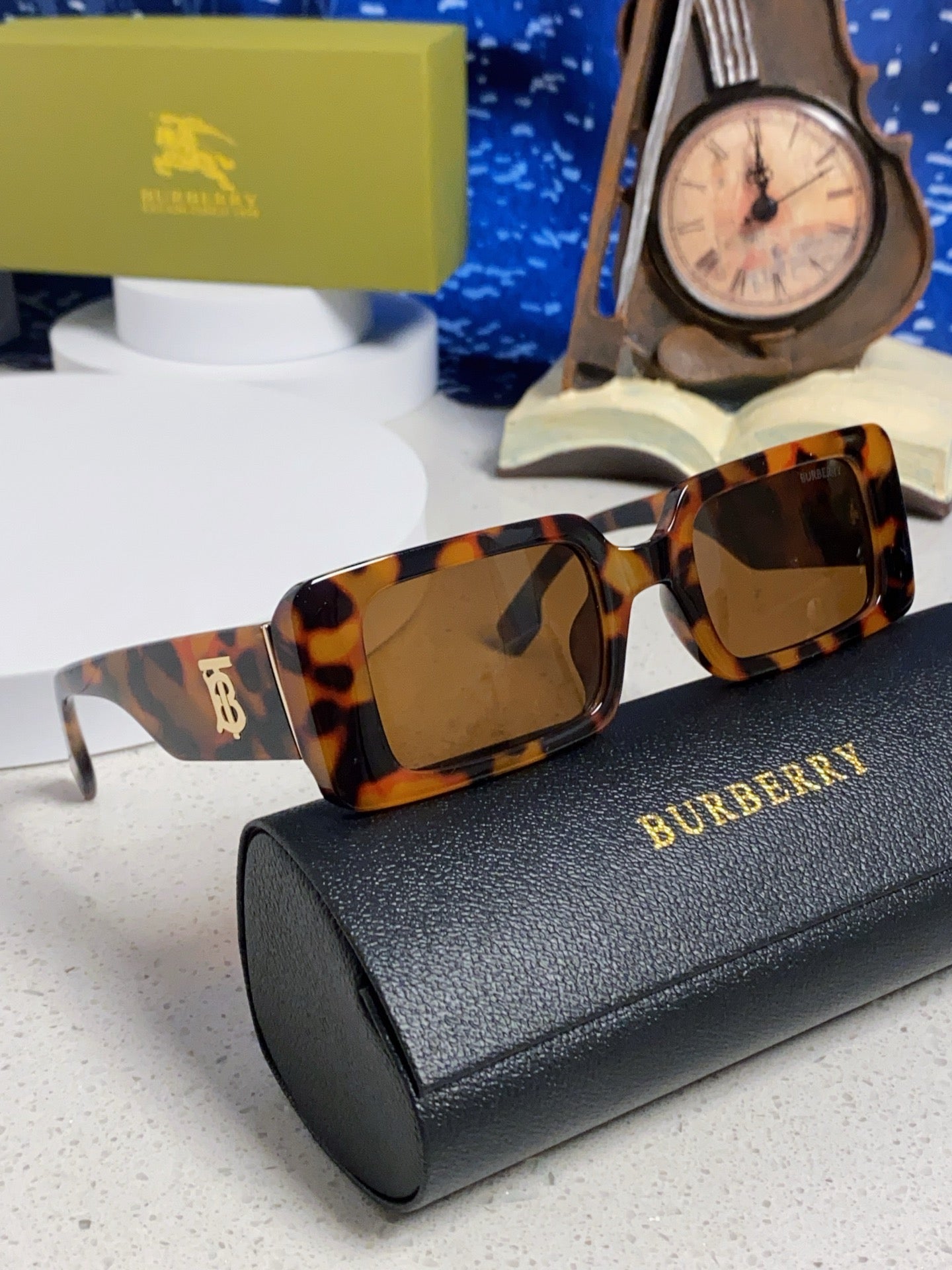 Burberry Square Brown Lens Sunglasses for Men & Women - detail image 10