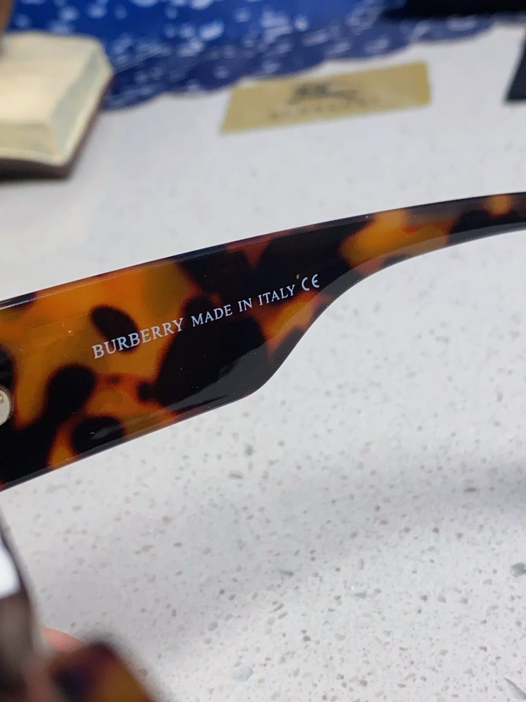 Burberry Square Brown Lens Sunglasses for Men & Women - detail image 8