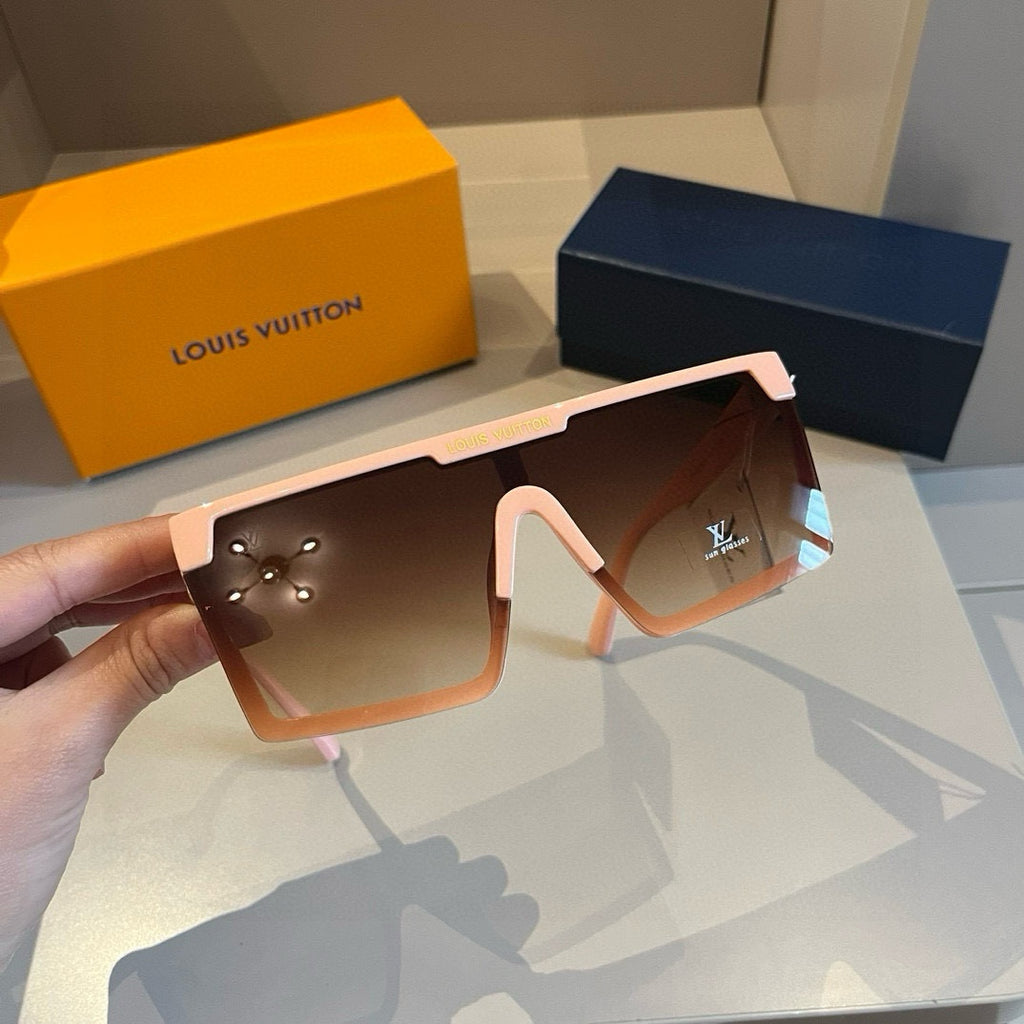 Louis Vuitton Fashion Gold Lens Sunglasses for Men - detail image 5