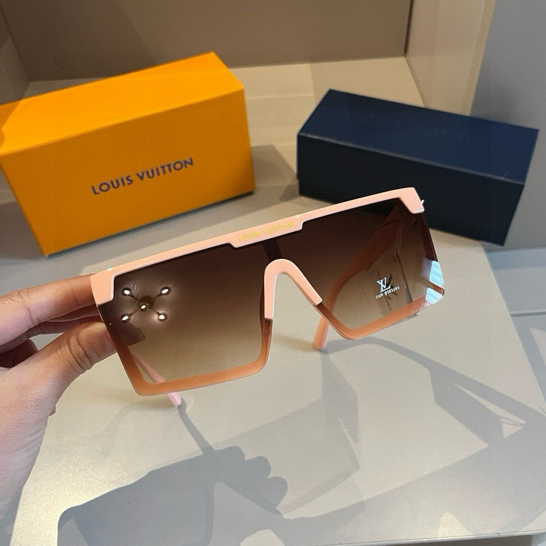 Louis Vuitton Fashion Gold Lens Sunglasses for Men - detail image 5