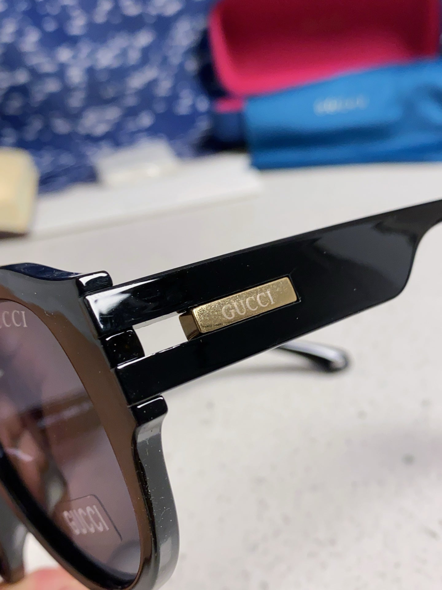 Gucci Aviator Silver Lens Sunglasses for Men & Women - 431399 - detail image 7
