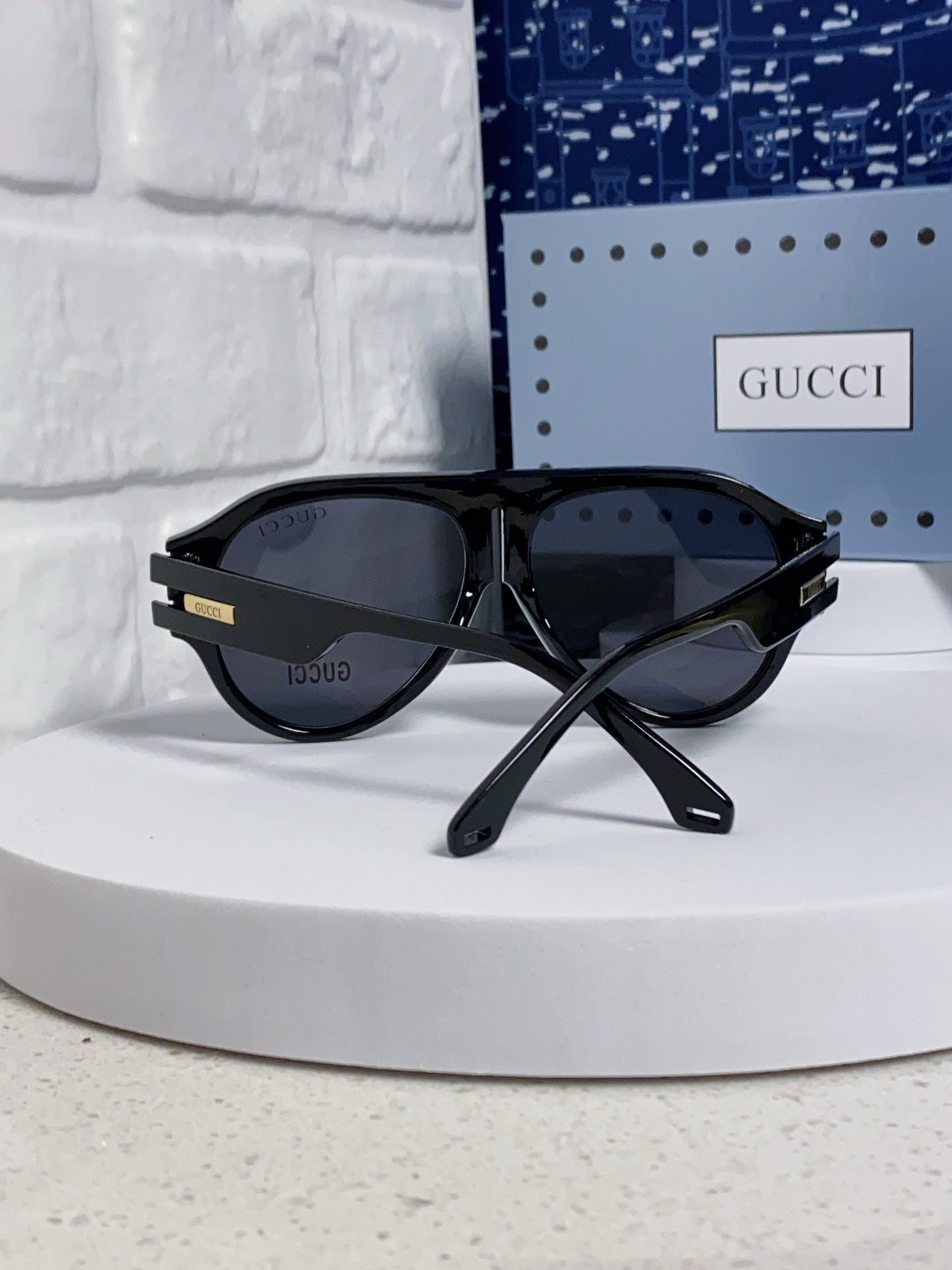 Gucci Aviator Silver Lens Sunglasses for Men & Women - 431399 - detail image 3