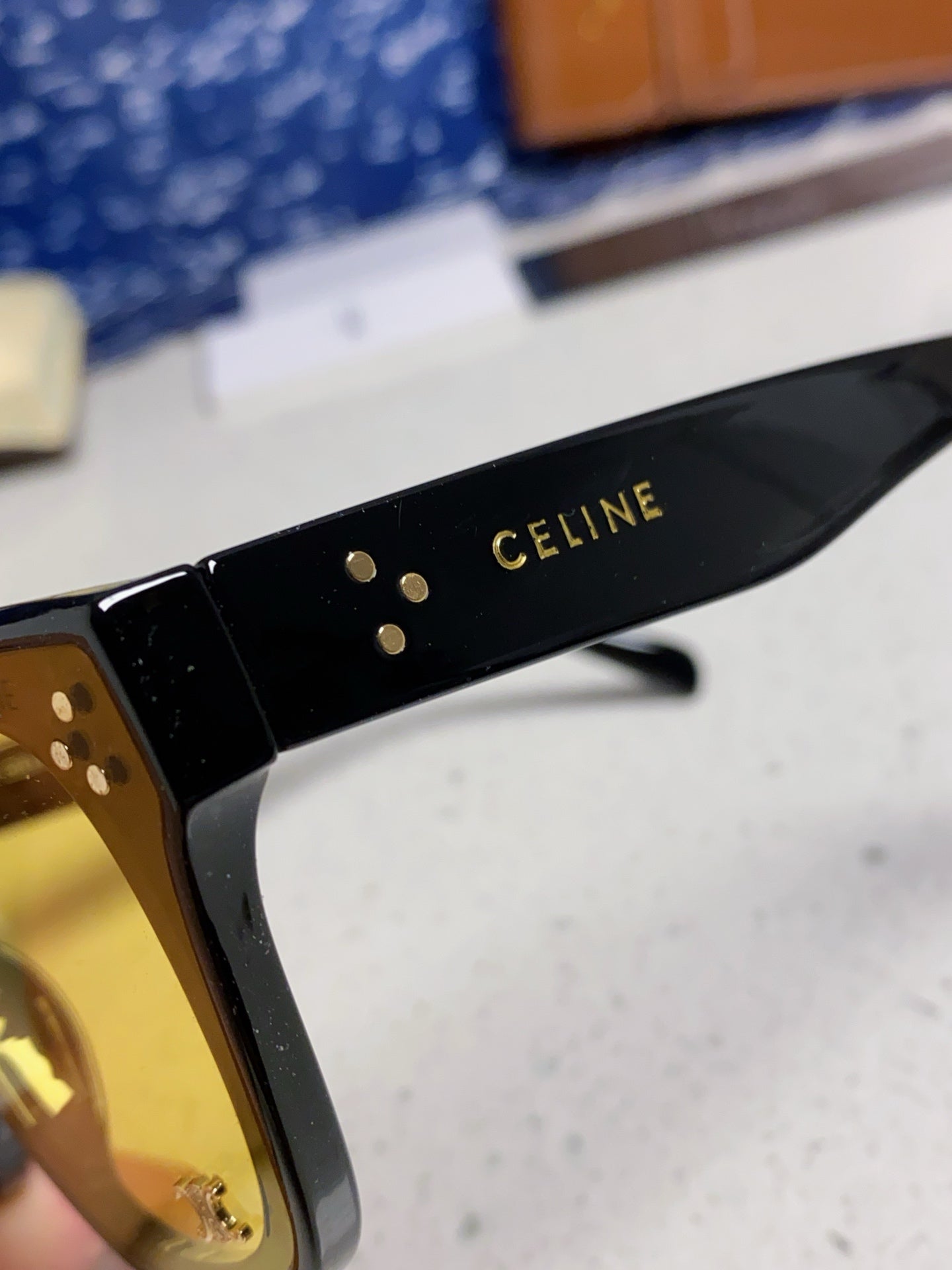 Celine Square Brown Lens Sunglasses for Men & Women - 432017 - detail image 7