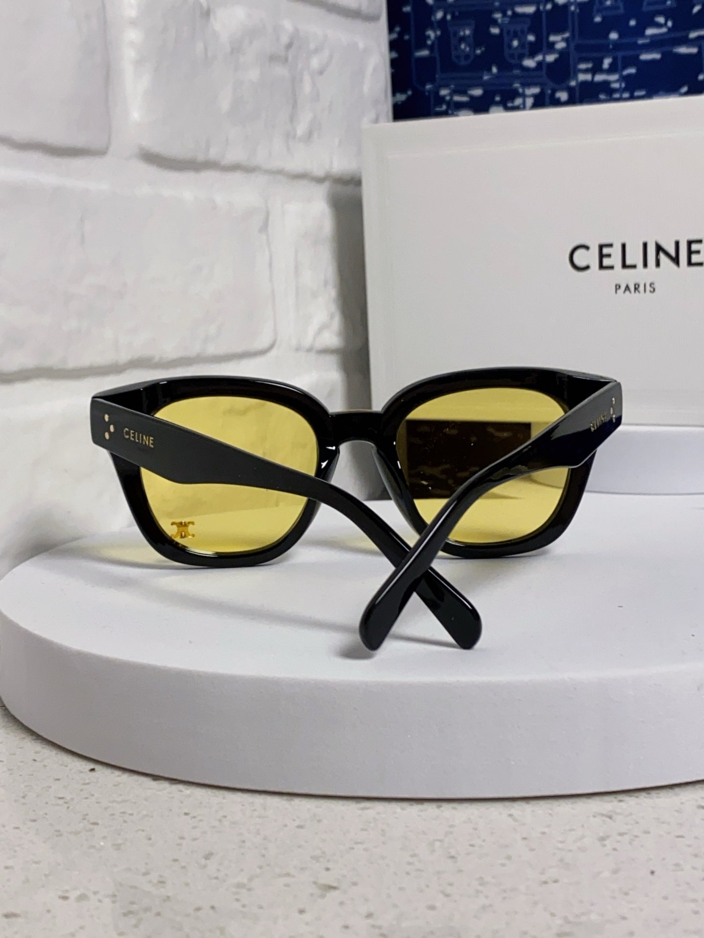 Celine Square Brown Lens Sunglasses for Men & Women - 432017 - detail image 3