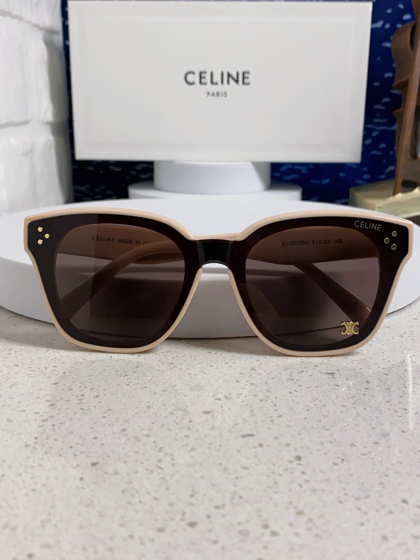 Celine Square Gray Lens Sunglasses for Men & Women - 398871 - detail image 9