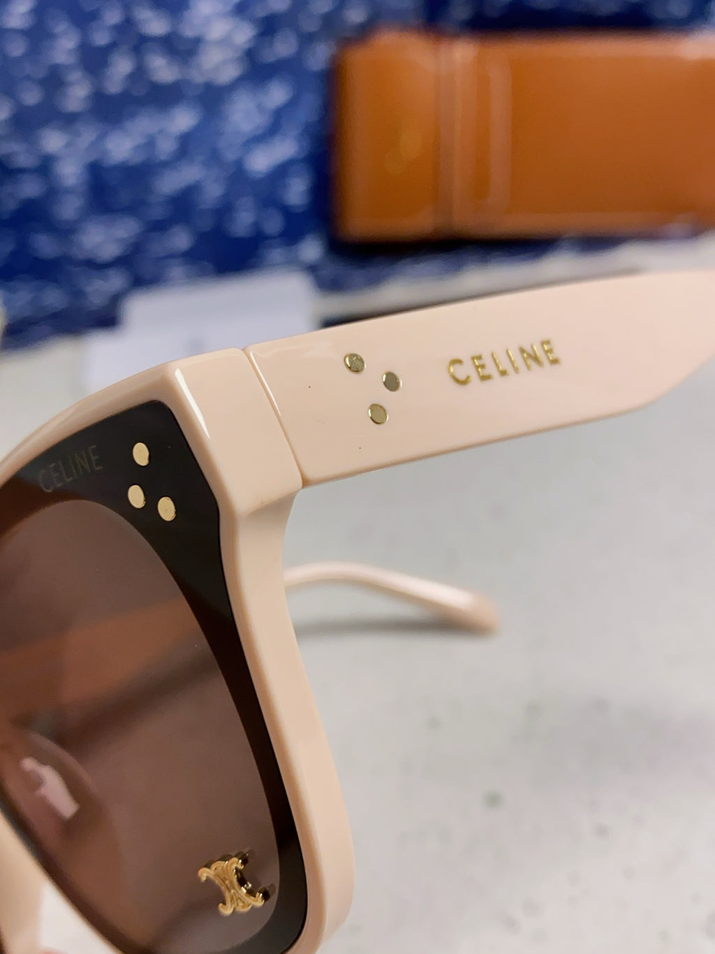 Celine Square Gray Lens Sunglasses for Men & Women - 432018 - detail image 7