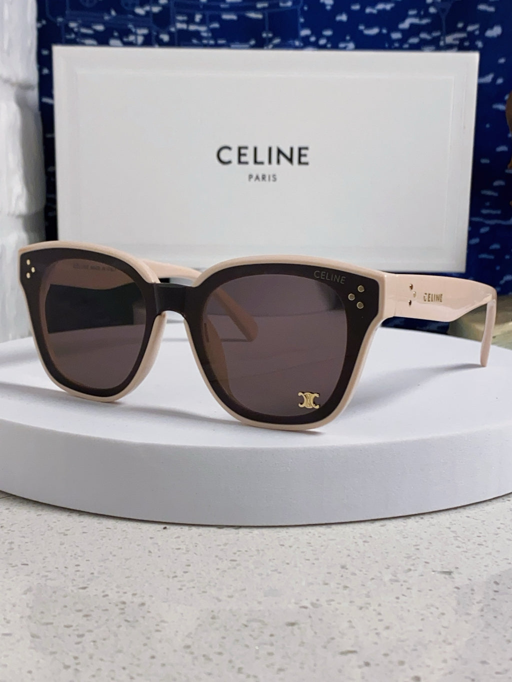 Celine Square Gray Lens Sunglasses for Men & Women - 398871