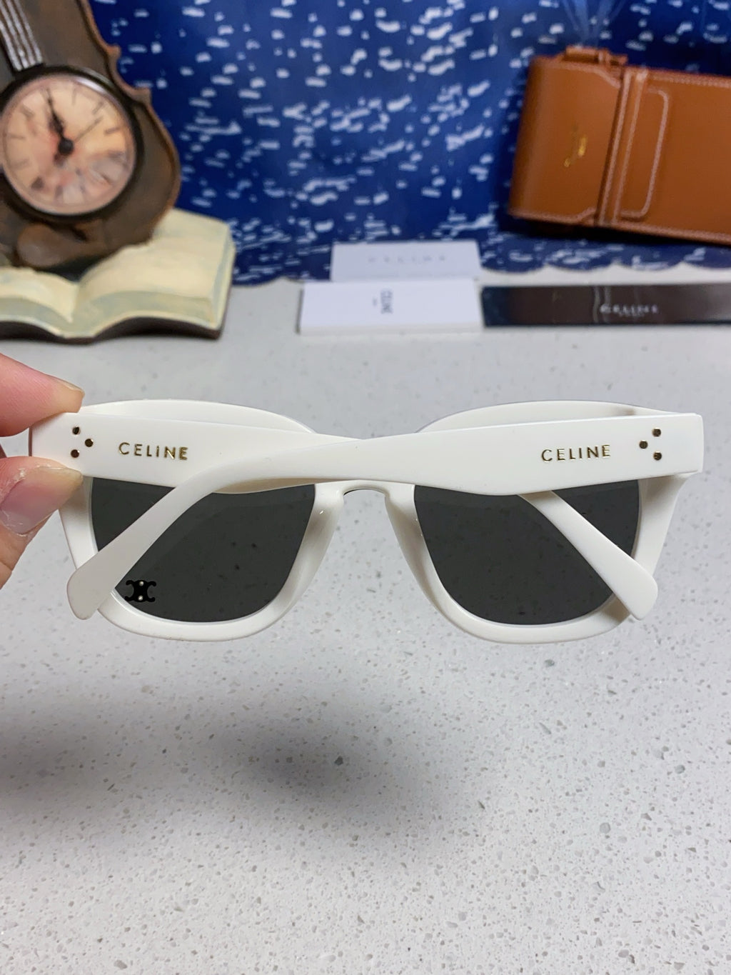 Celine Square Gray Lens Sunglasses for Men & Women - 398872 - detail image 5