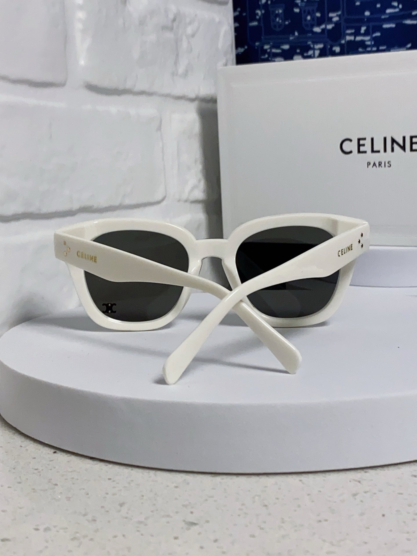 Celine Square Gray Lens Sunglasses for Men & Women - 432019 - detail image 3