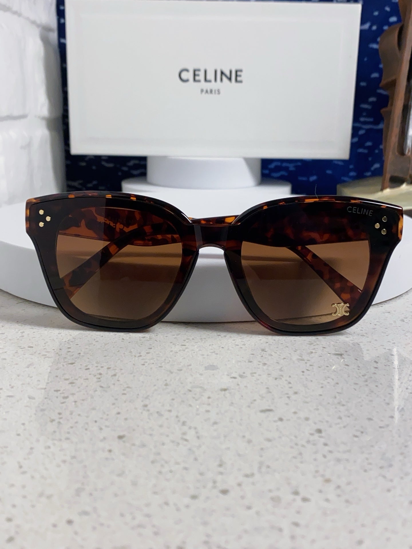 Celine Square Brown Lens Sunglasses for Men & Women - 398874 - detail image 9