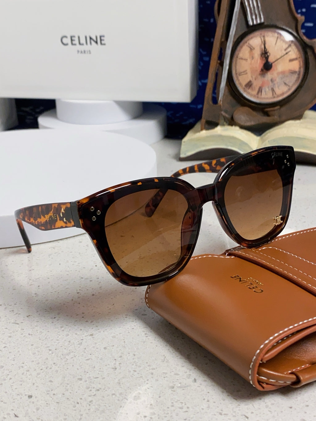 Celine Square Brown Lens Sunglasses for Men & Women - 398874 - detail image 10