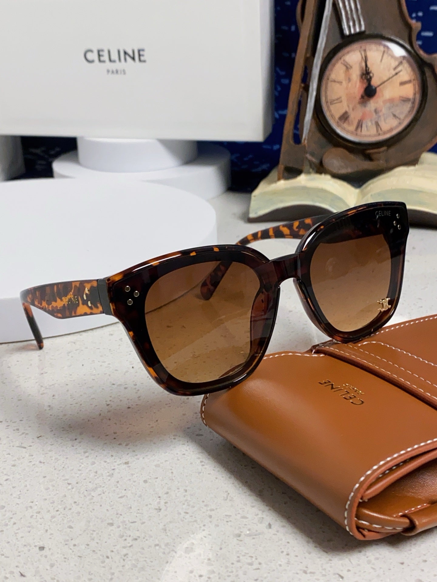 Celine Square Brown Lens Sunglasses for Men & Women - 398874 - detail image 10