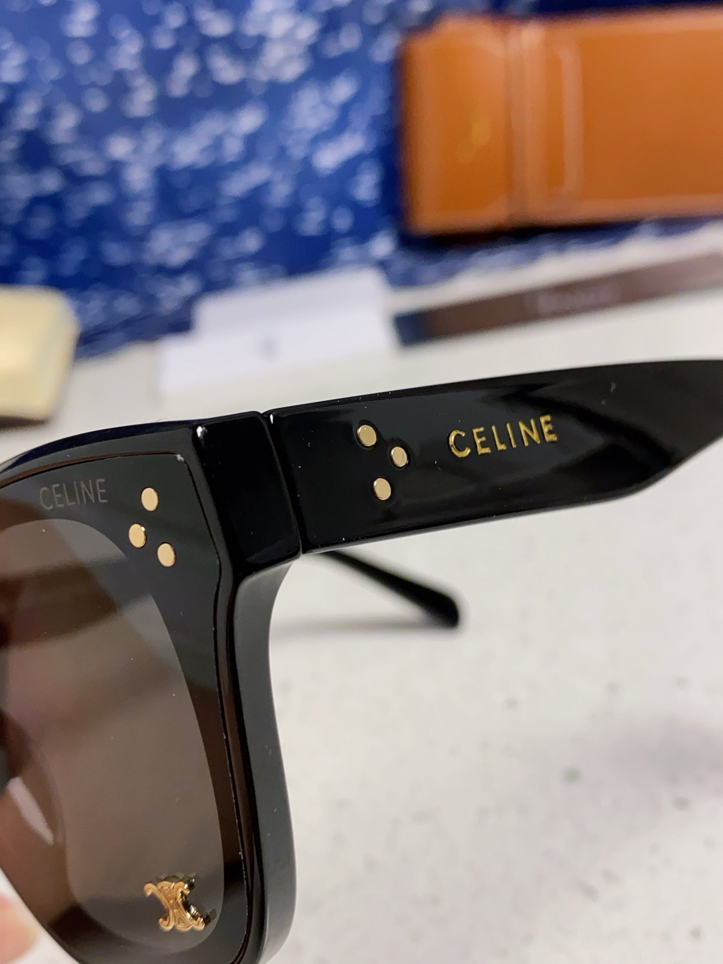 Celine Square Gray Lens Sunglasses for Men & Women - 432022 - detail image 7
