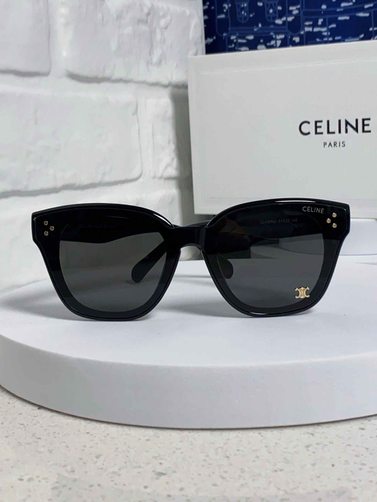Celine Square Gray Lens Sunglasses for Men & Women - 432022 - detail image 2
