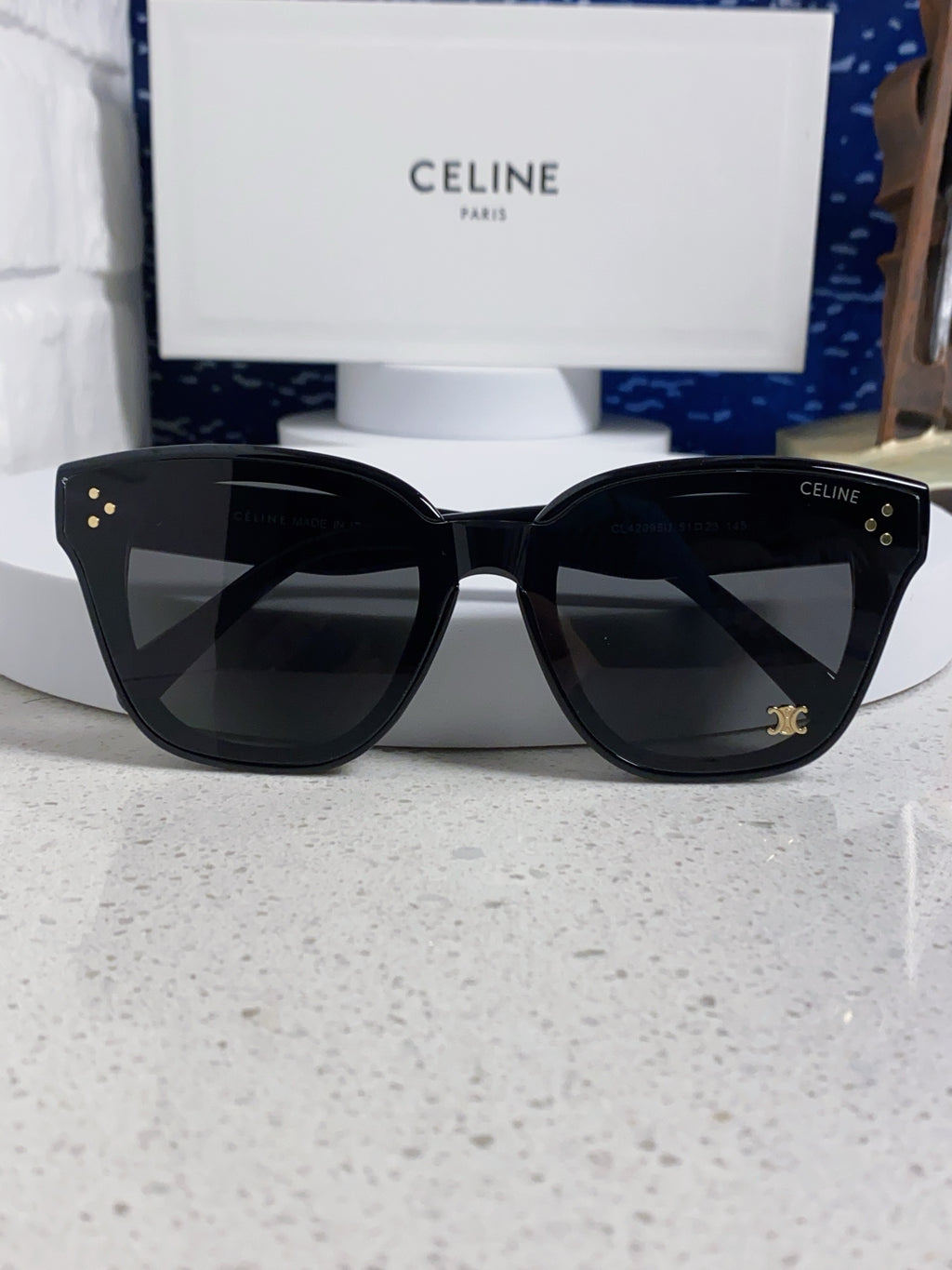 Celine Square Gray Lens Sunglasses for Men & Women - 398875 - detail image 9