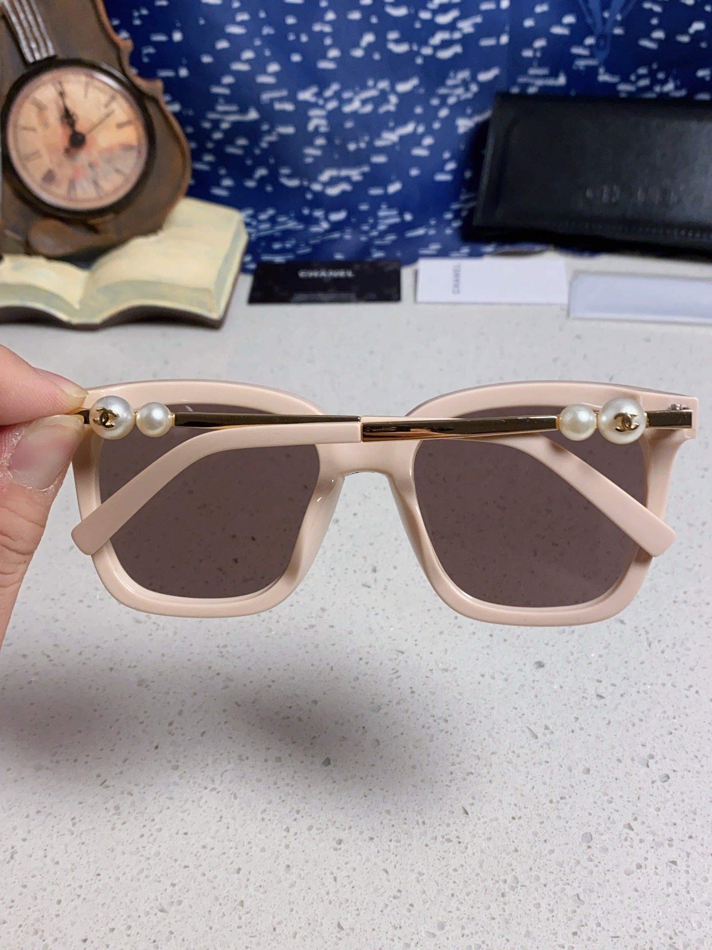 Chanel Fashion Silver Lens Sunglasses for Women - 431665 - detail image 5