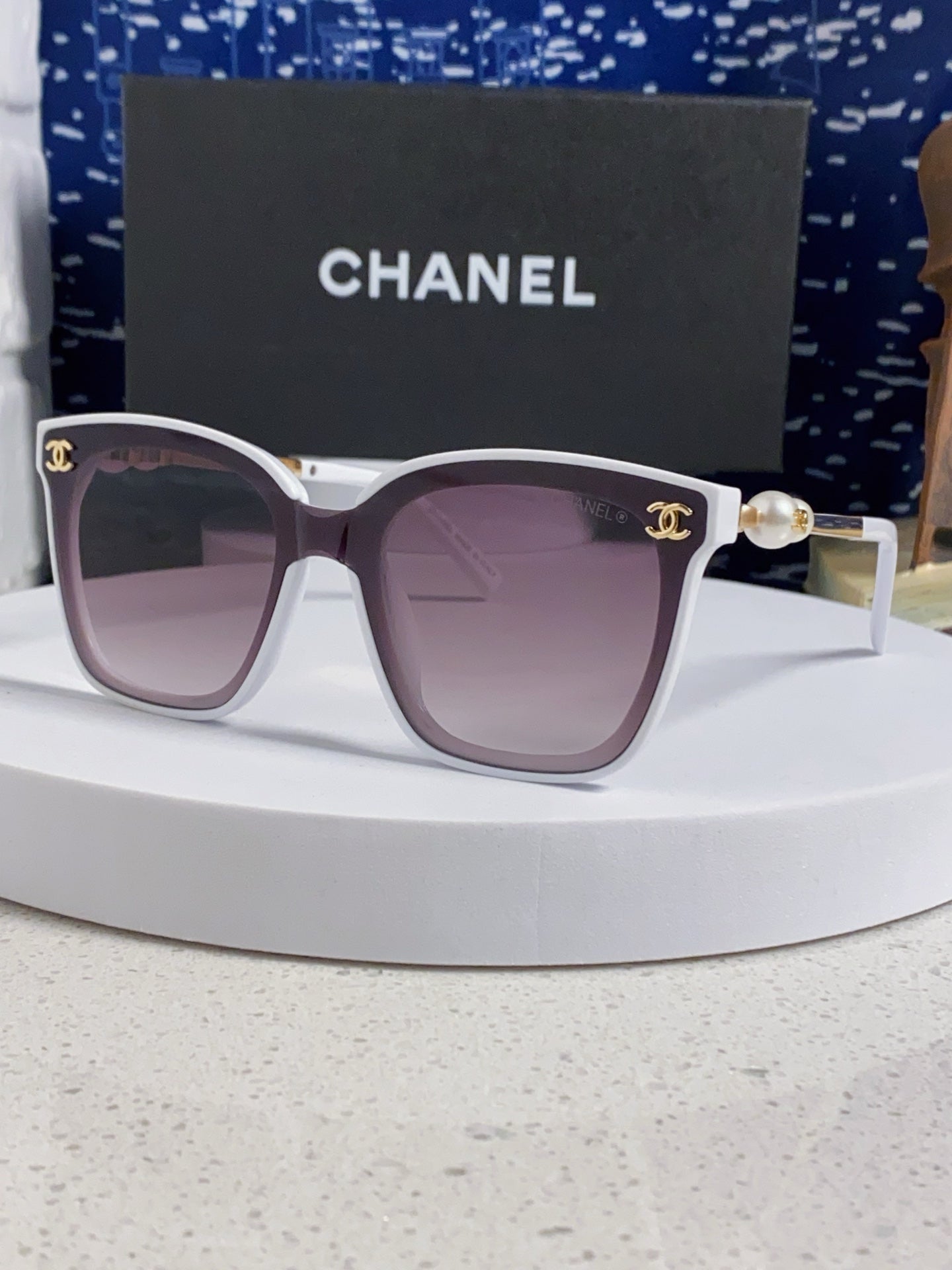Chanel Fashion Silver Lens Sunglasses for Women - 431666