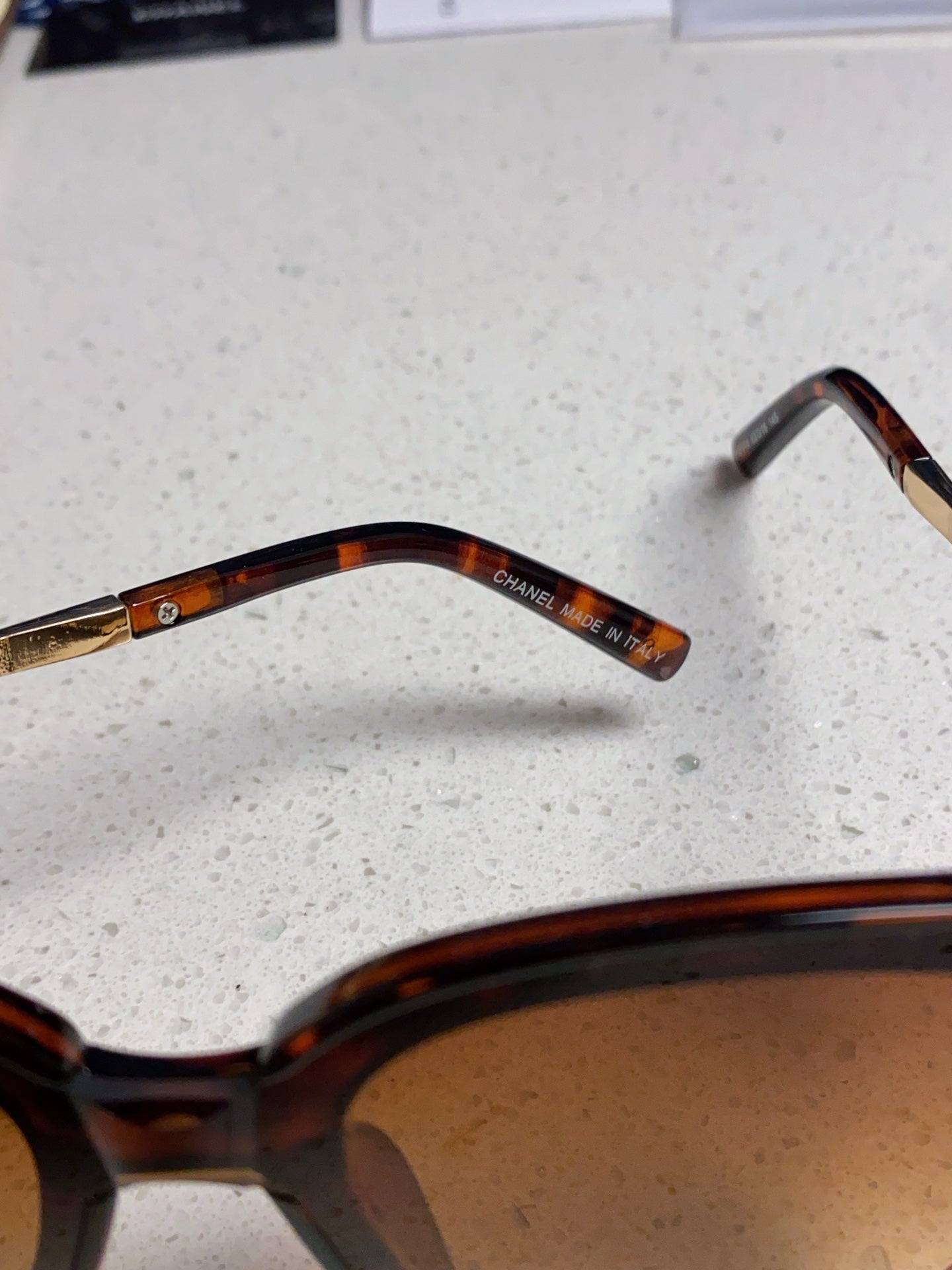 Chanel Fashion Gold Lens Sunglasses for Women - detail image 7