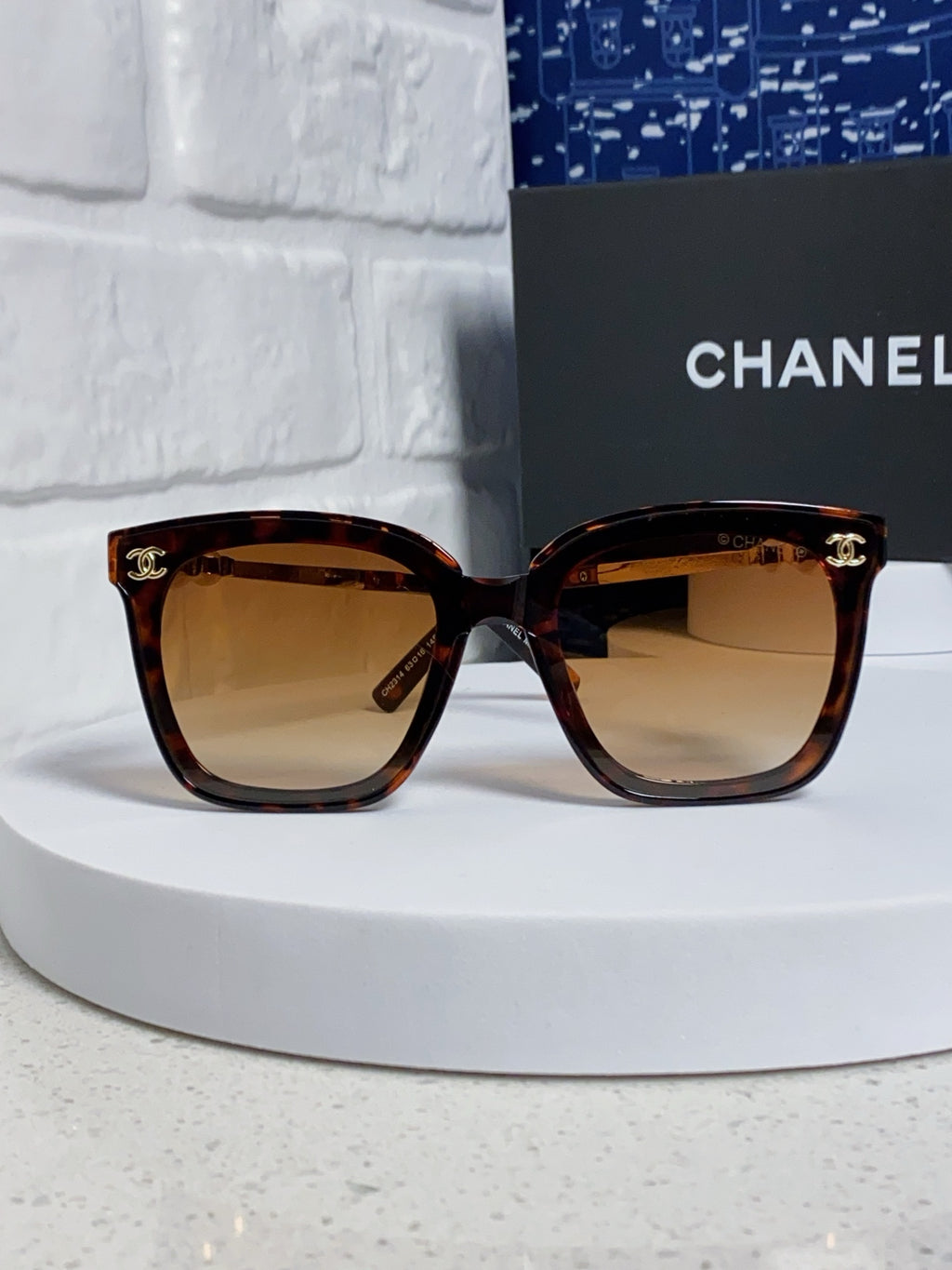 Chanel Fashion Gold Lens Sunglasses for Women - detail image 2