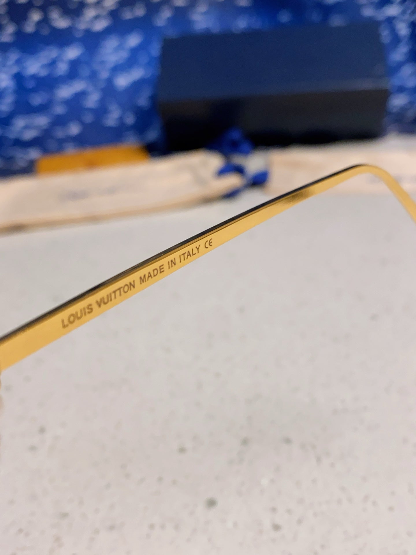 Louis Vuitton Square Silver Lens Sunglasses for Women - detail image 8