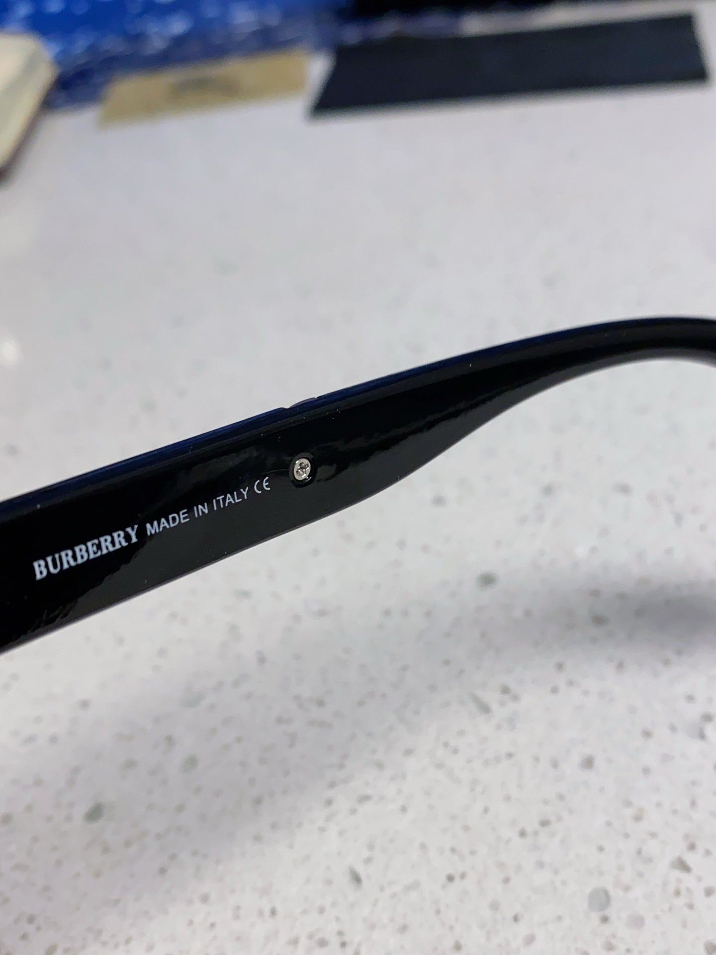 Burberry Metal Square Silver Lens Sunglasses for Men & Women - 449627 - detail image 8