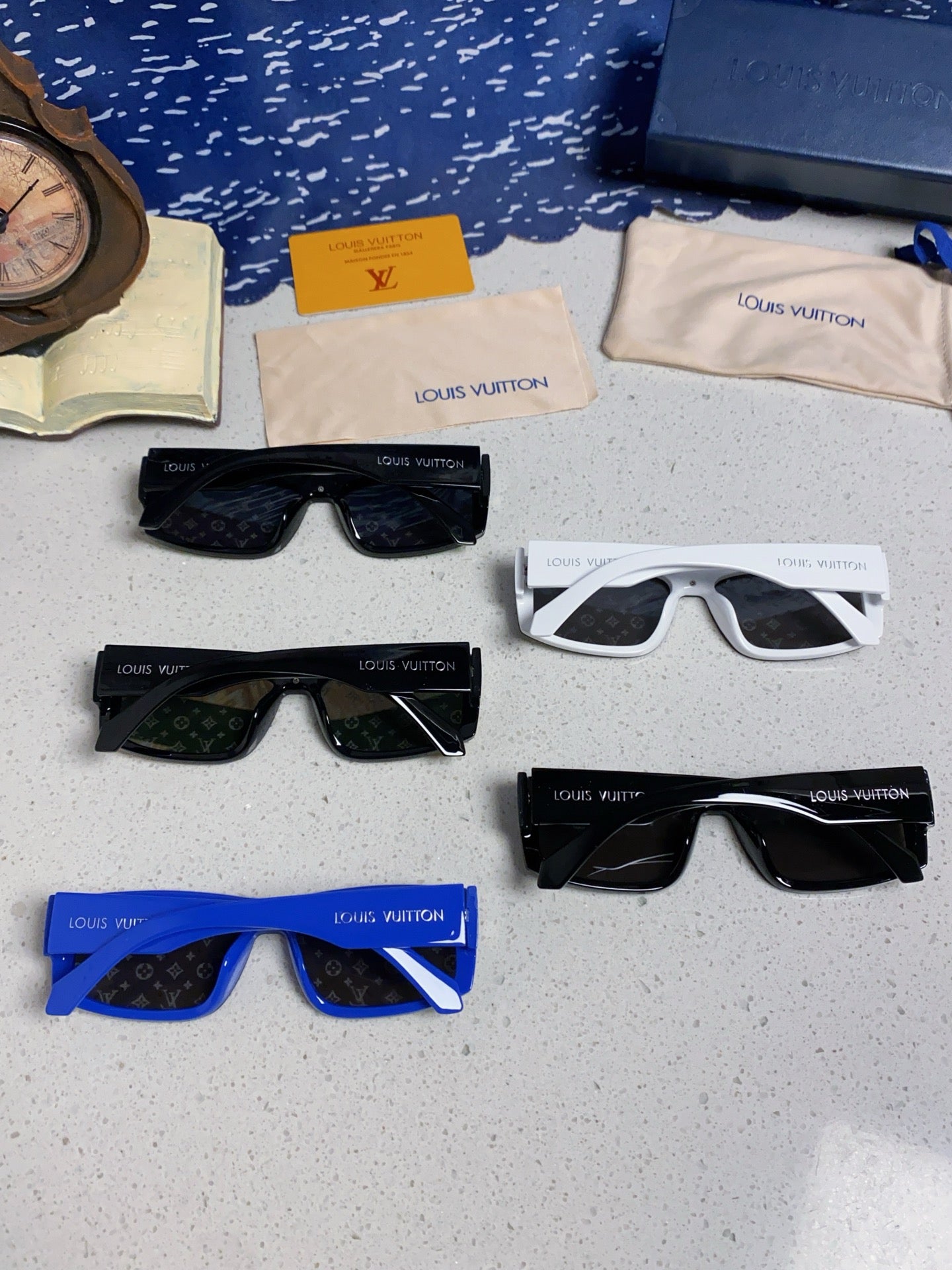 Louis Vuitton Fashion Silver Lens Sunglasses for Men & Women - 464659 - detail image 11
