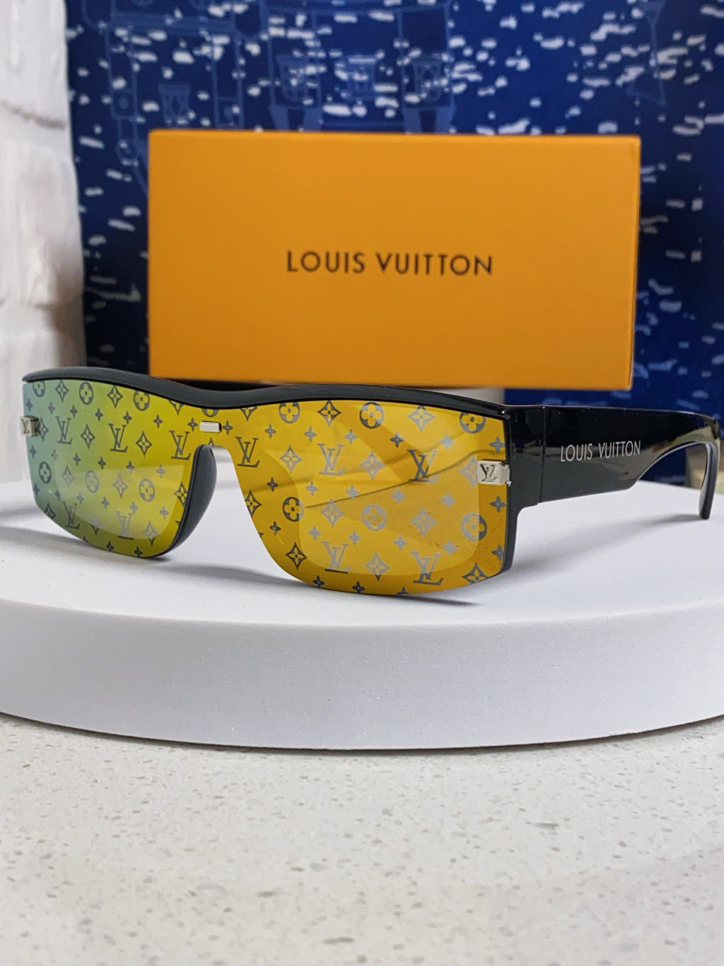 Louis Vuitton Fashion Orange Lens Sunglasses for Men & Women
