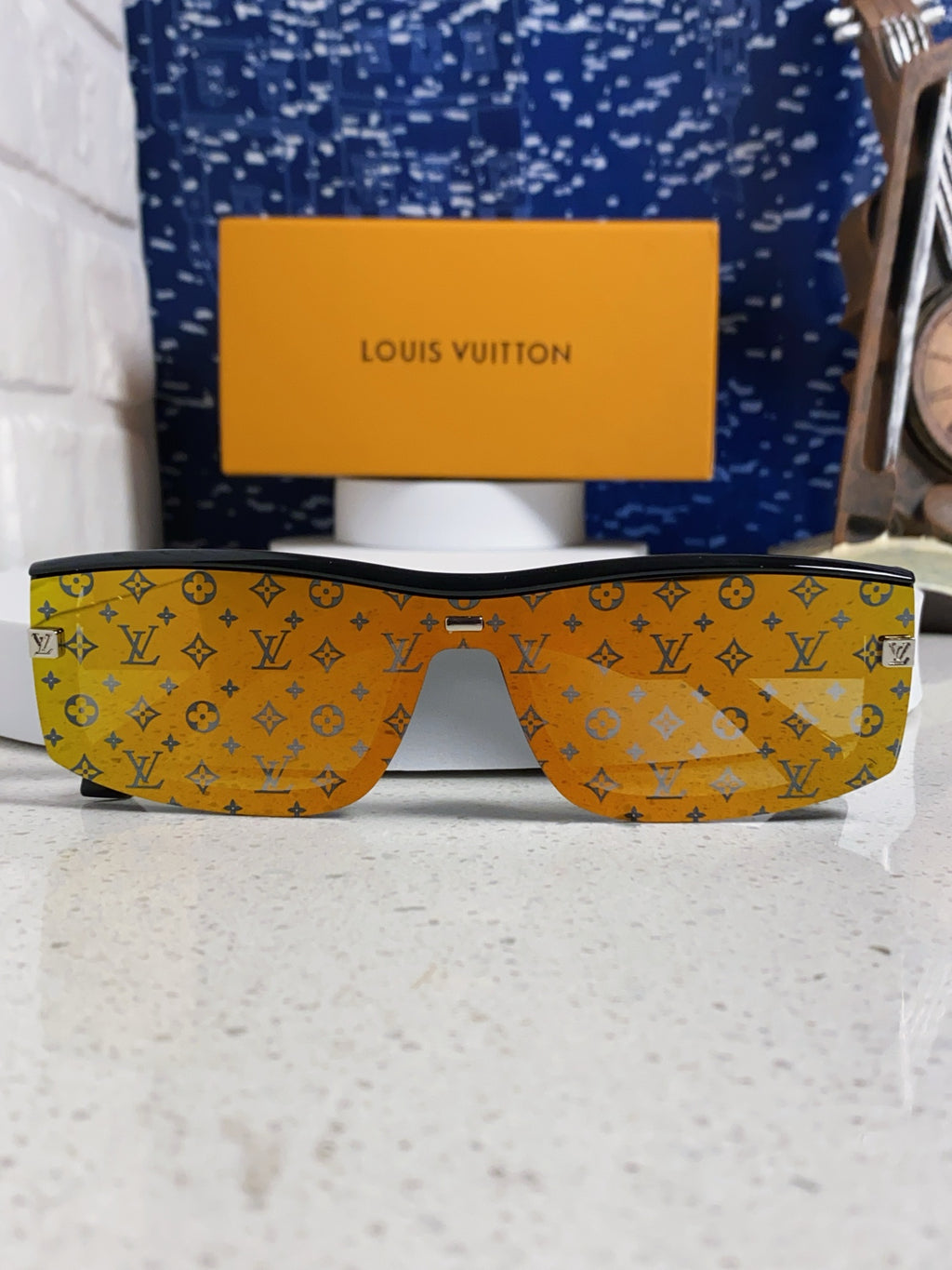 Louis Vuitton Fashion Orange Lens Sunglasses for Men & Women - detail image 9