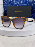 Balenciaga BB0102SA Fashion Silver Lens Sunglasses for Men & Women
